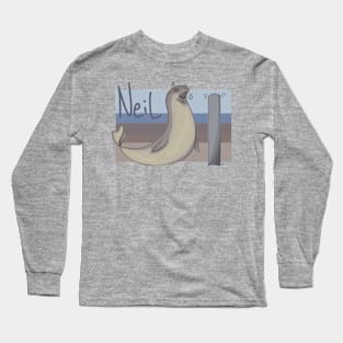 Neil the Seal vs. A Pole Long Sleeve T-Shirt